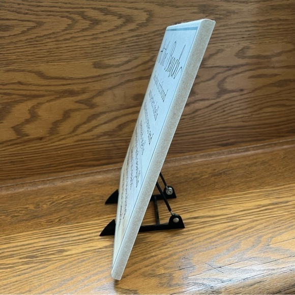 “At The Beach” Plaque with stand. 12x12 - Picture 4 of 5